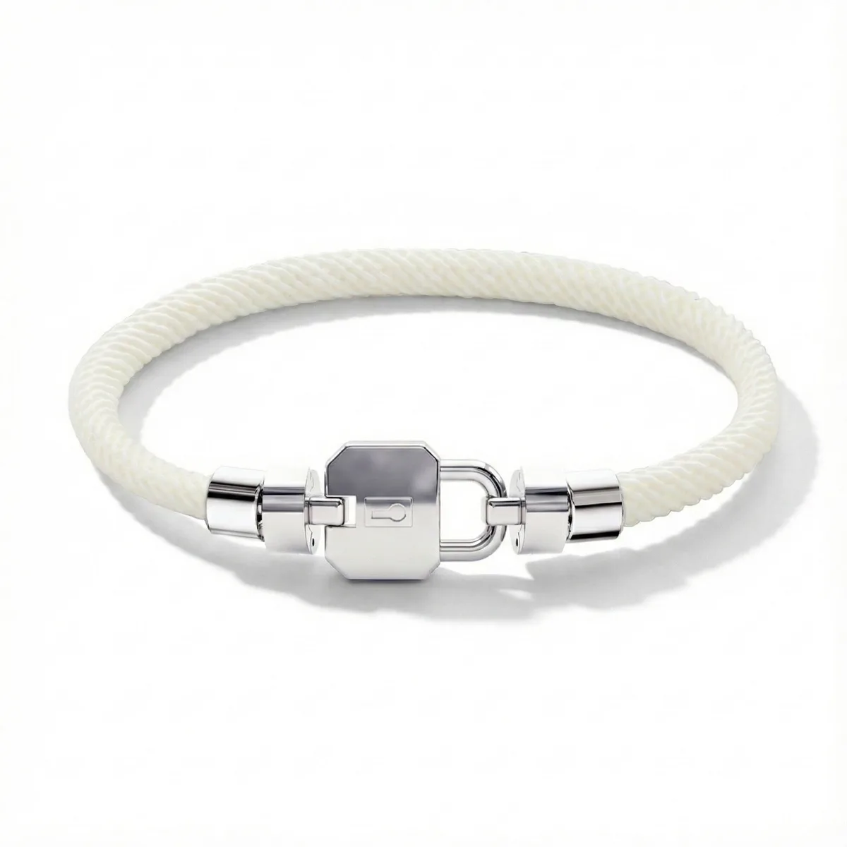 Regalia S Lock 925 with Italian Nylon Bracelet, view 4 – Viktor Alexander