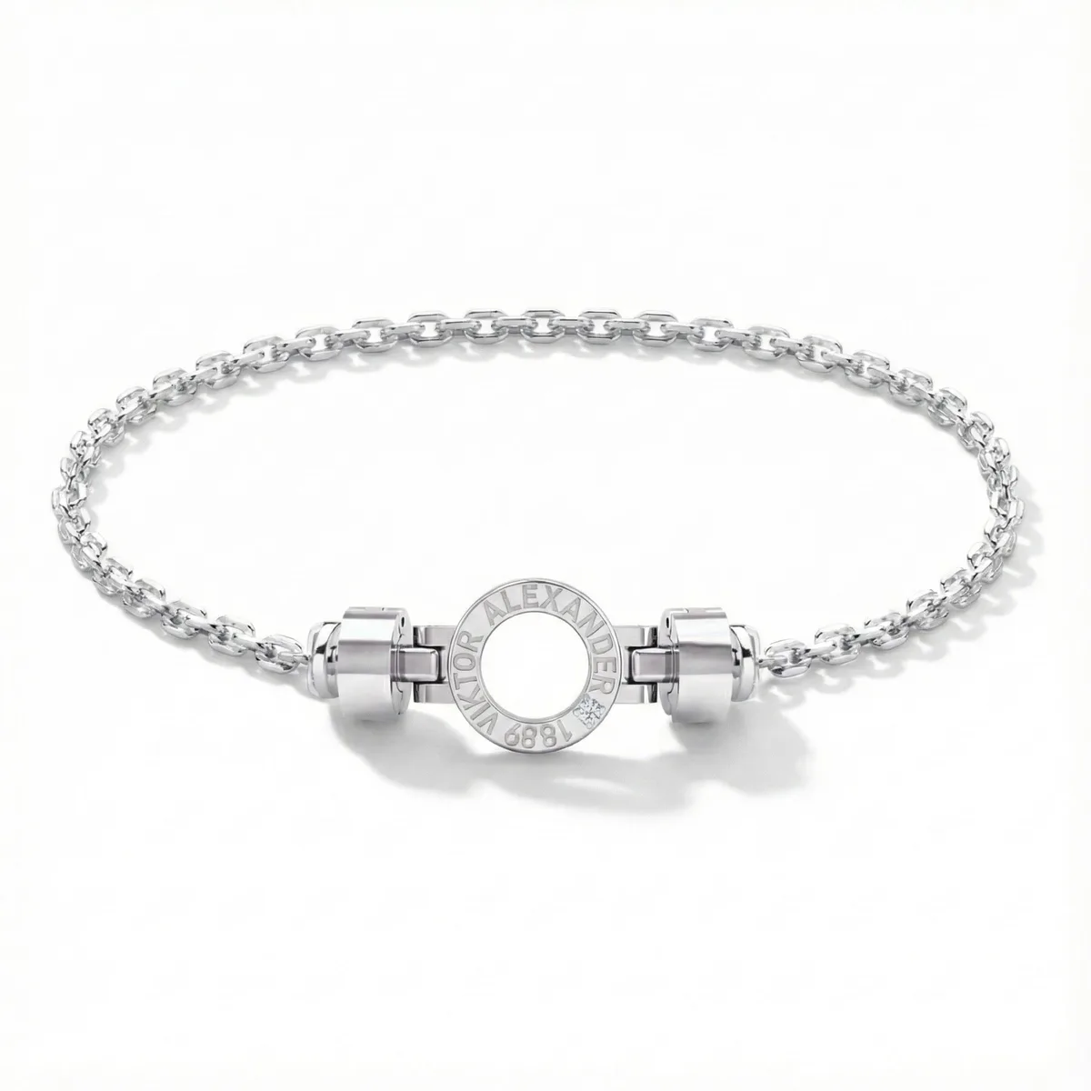 Regalia S R01 925 Silver Chain Link Bracelet – Viktor Alexander