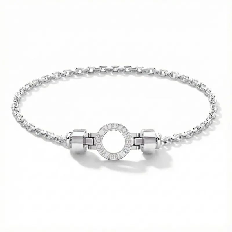 Regalia S R01 925 Silver Chain Link Bracelet