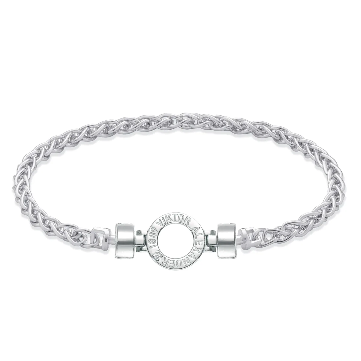Regalia S R01 925 Silver Chain Link Bracelet, view 15 – Viktor Alexander