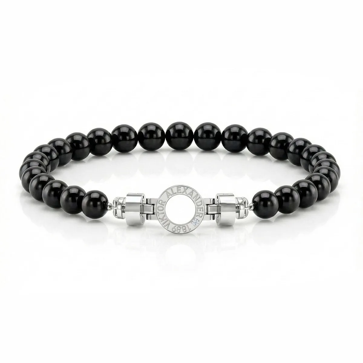 Regalia S R01 925 with Gemstone Bead Bracelet, view 10 – Viktor Alexander