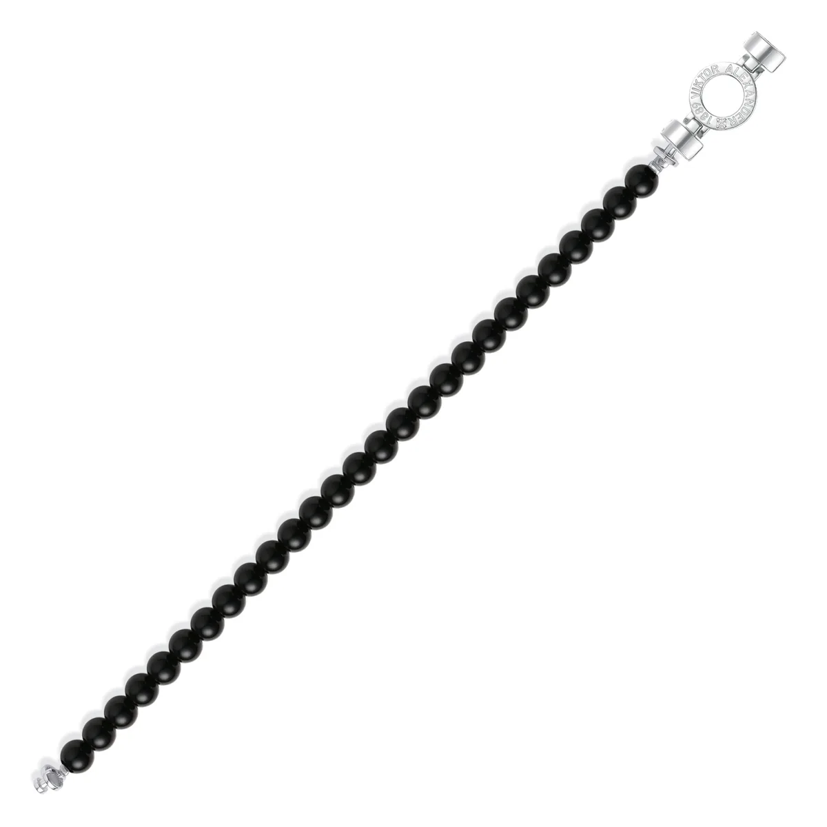 Regalia S R01 925 with Gemstone Bead Bracelet, view 2 – Viktor Alexander