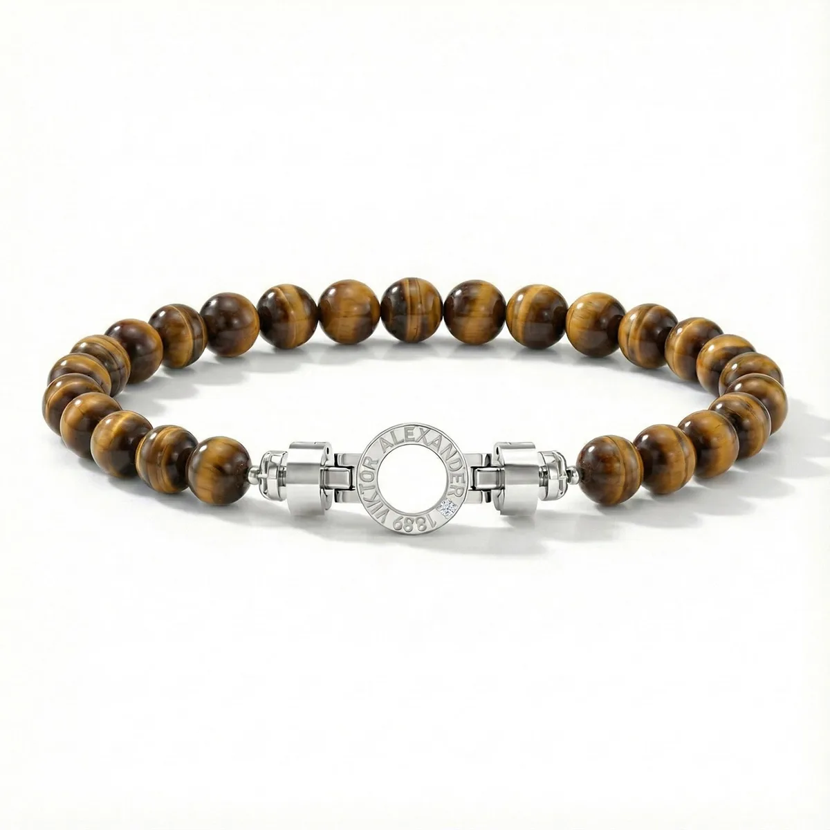 Regalia S R01 925 with Gemstone Bead Bracelet, view 5 – Viktor Alexander