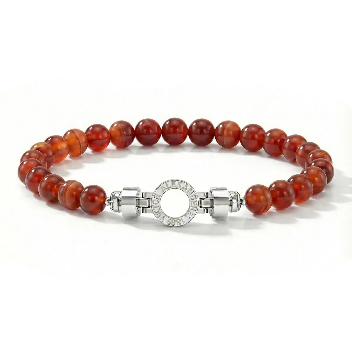 Regalia S R01 925 with Gemstone Bead Bracelet, view 9 – Viktor Alexander
