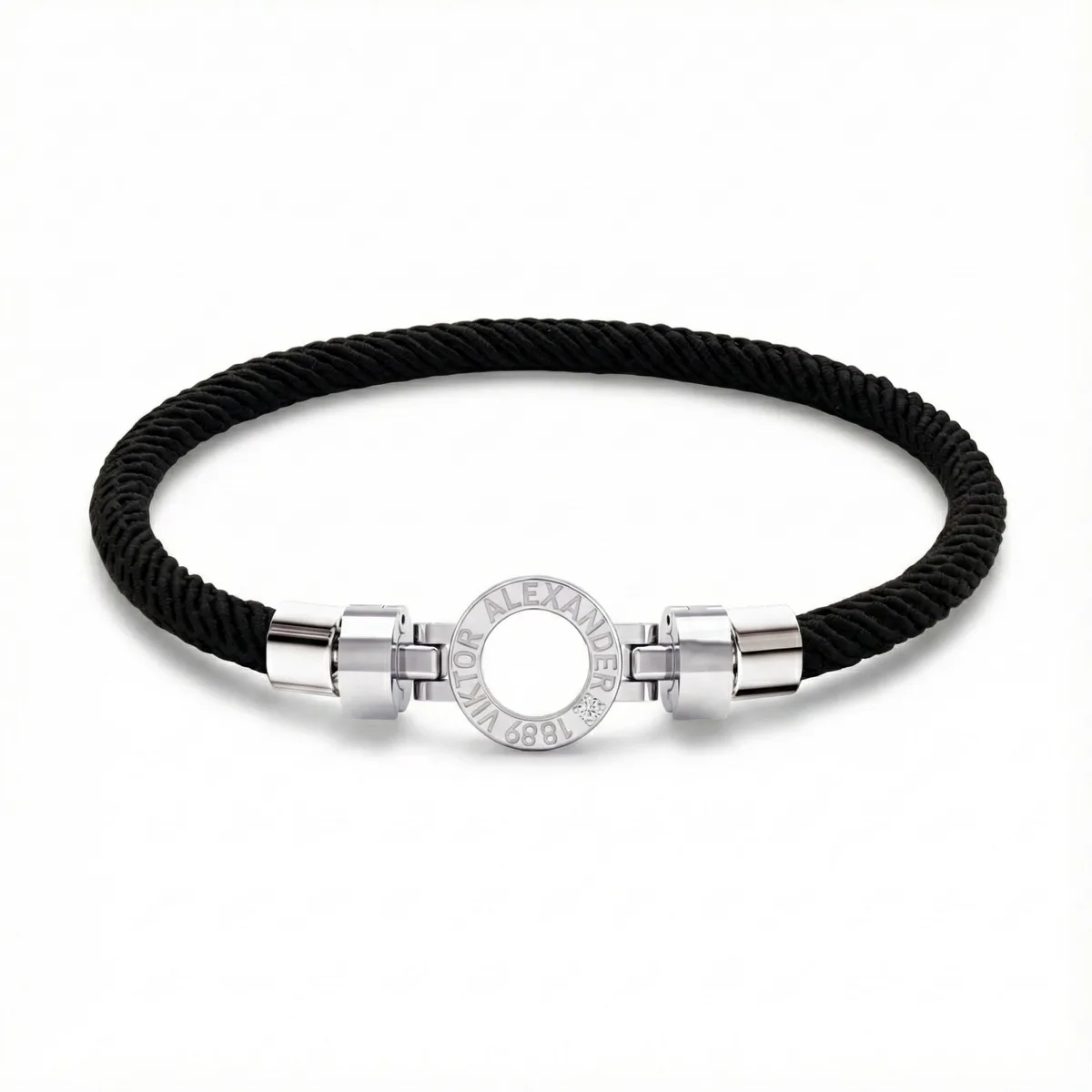Regalia S R01 925 with Italian Nylon Bracelet, view 2 – Viktor Alexander