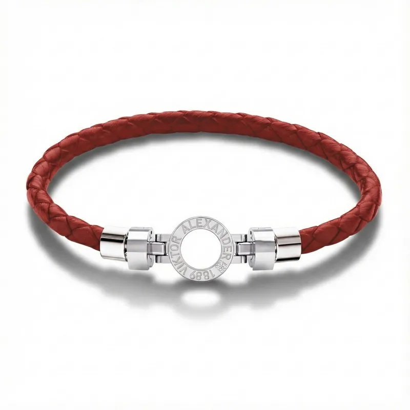 Regalia S R01 925 with Italian Weaved Calf Bracelet