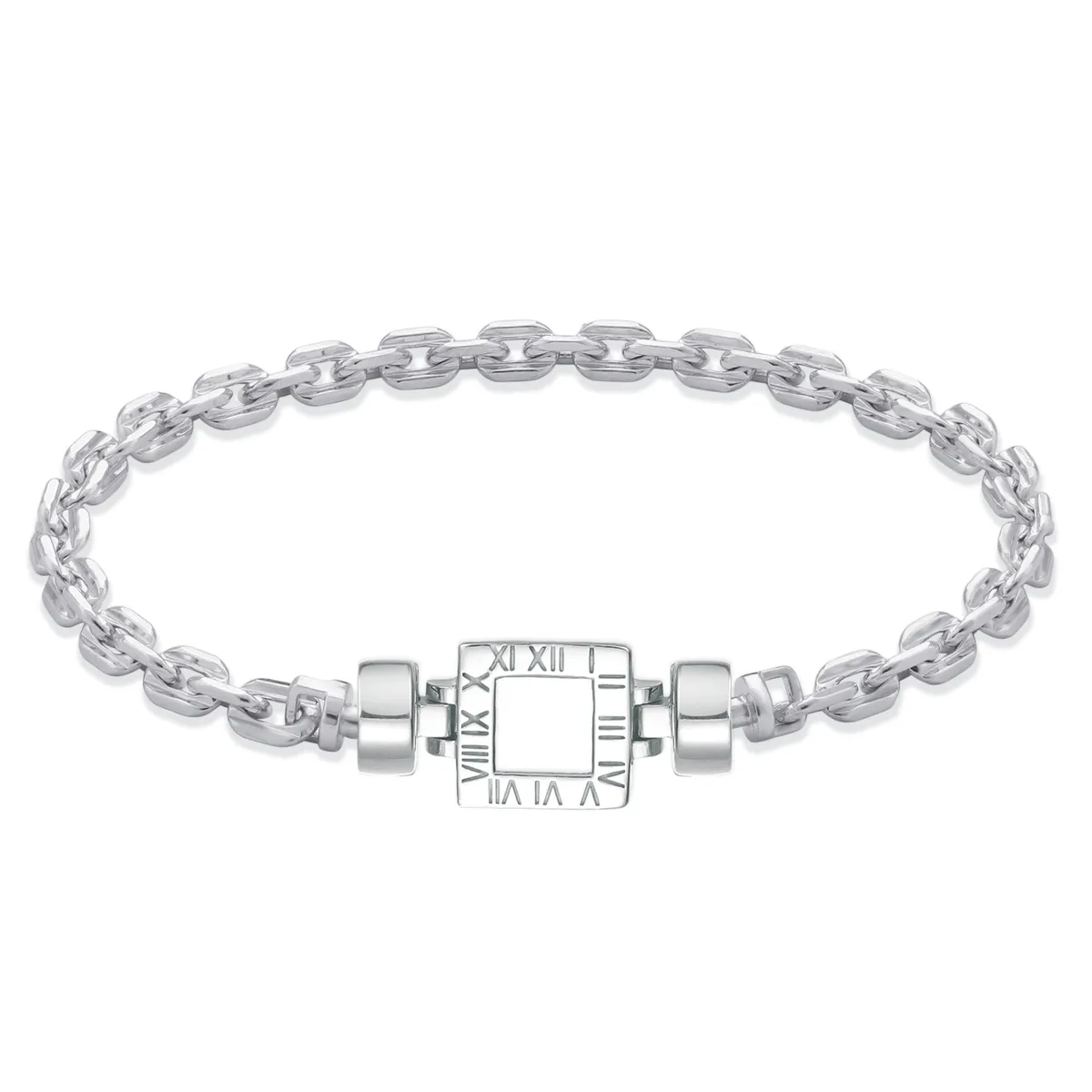 Regalia S S01 925 Silver Chain Link Bracelet, view 10 – Viktor Alexander