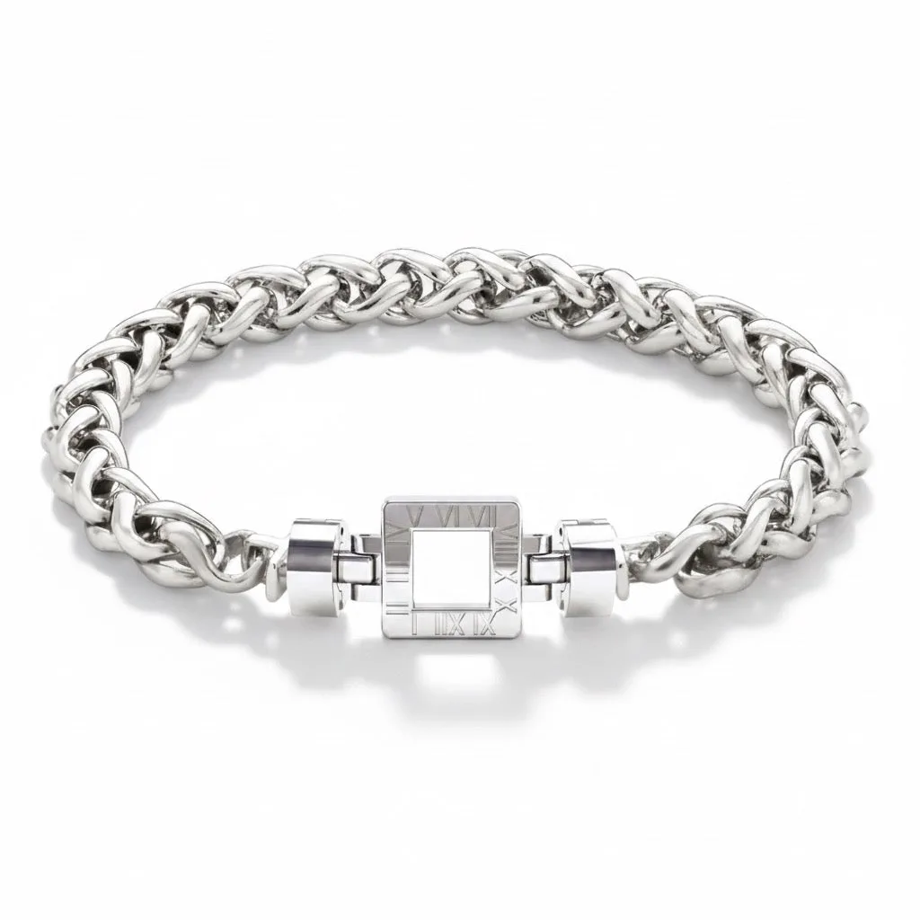 Regalia S S01 925 Silver Chain Link Bracelet, view 8 – Viktor Alexander