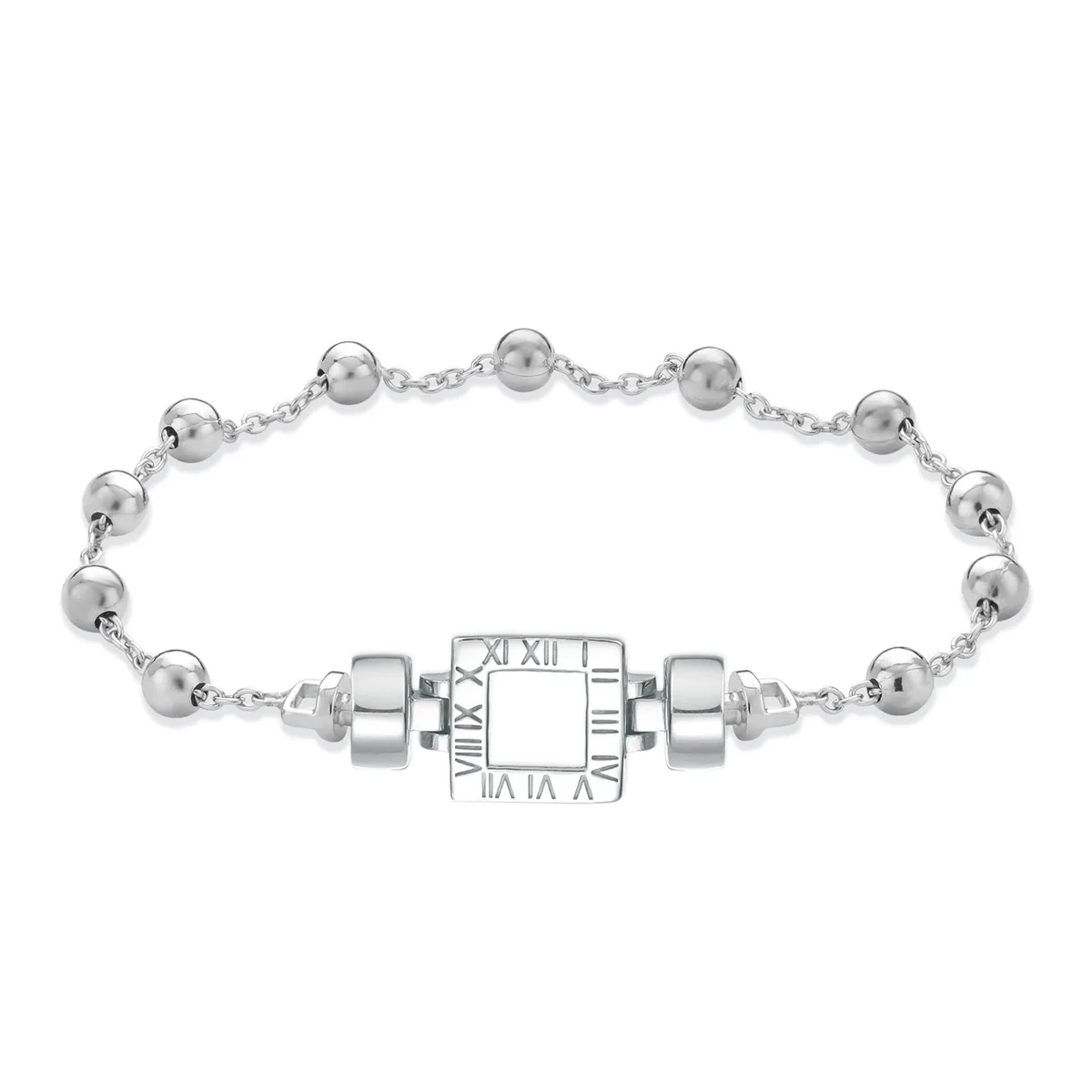 Regalia S S01 925 Silver Chain Link Bracelet, view 9 – Viktor Alexander