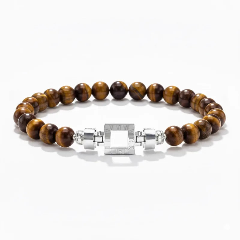 Regalia S S01 925 with Gemstone Bead Bracelet