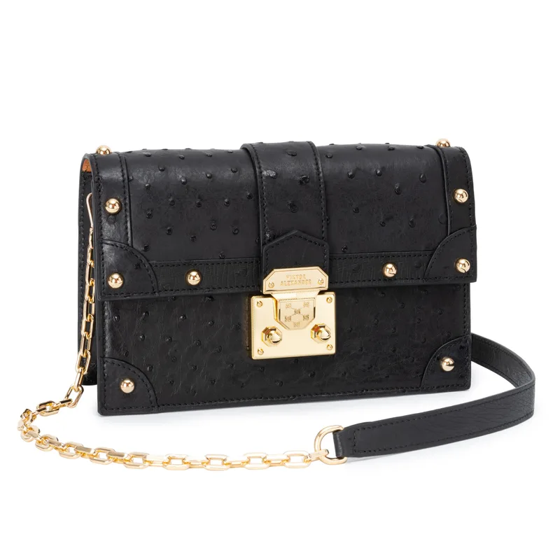 The Alexandria Bag -Ostrich